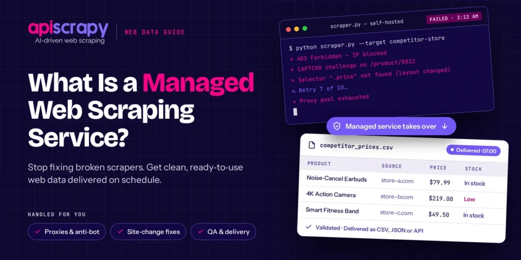 Managed-web scraping-service
