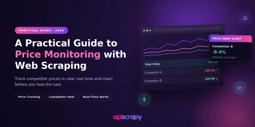 Practical guide to price monitoring with web scraping.