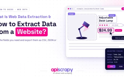 What Is Web Data Extraction & How To Extract Data From A Website?